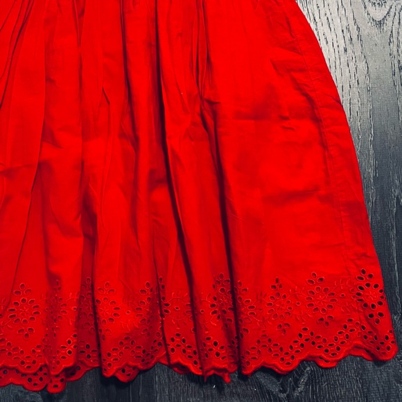 BABONI**Gorgeous White & Red Summer Dress**Size 9-10 $88 - Picture 3 of 6